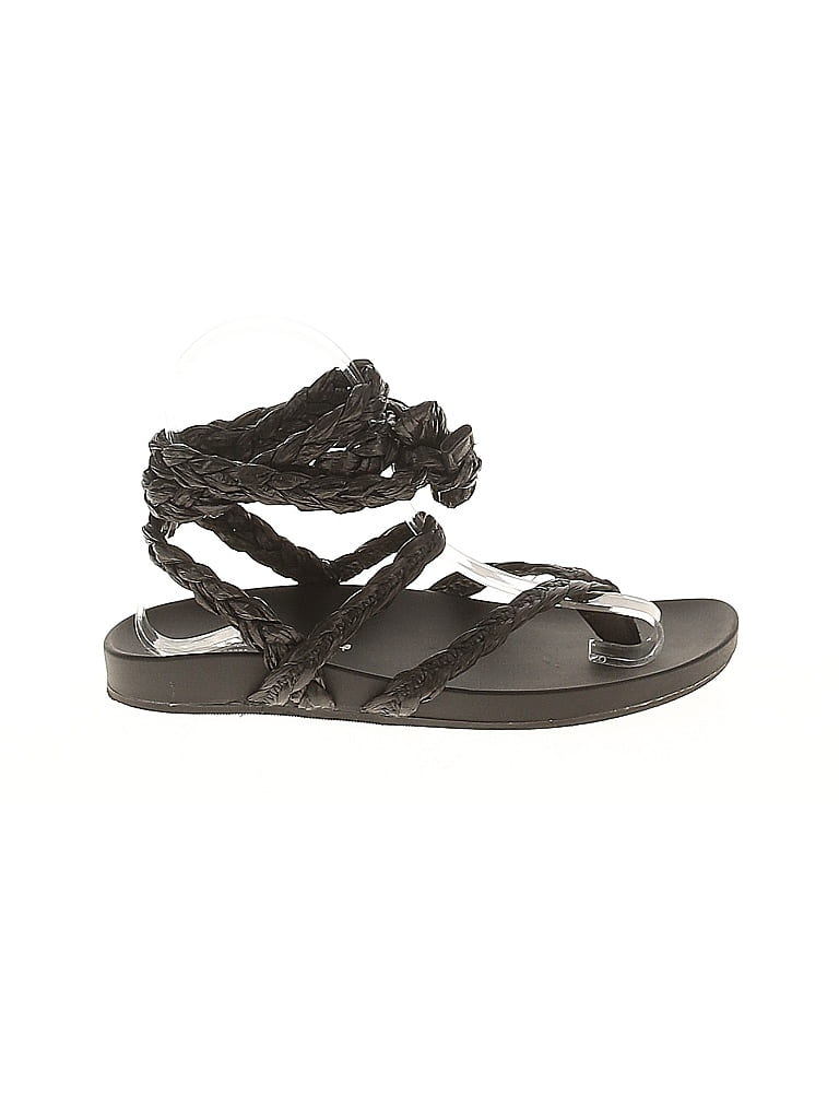 Pre-owned Universal Thread Sandals In Black