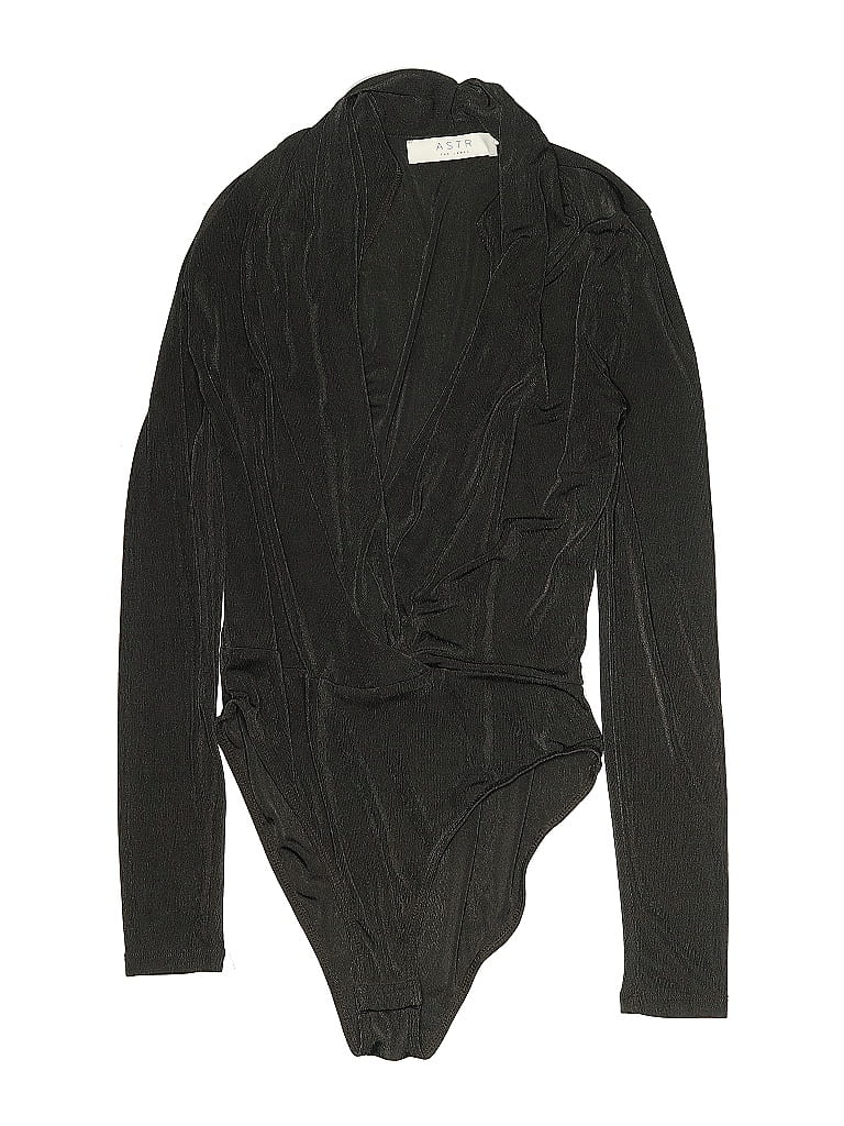 Pre-owned Astr Bodysuit In Black