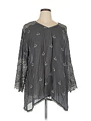 Johnny Was 3/4 Sleeve Blouse