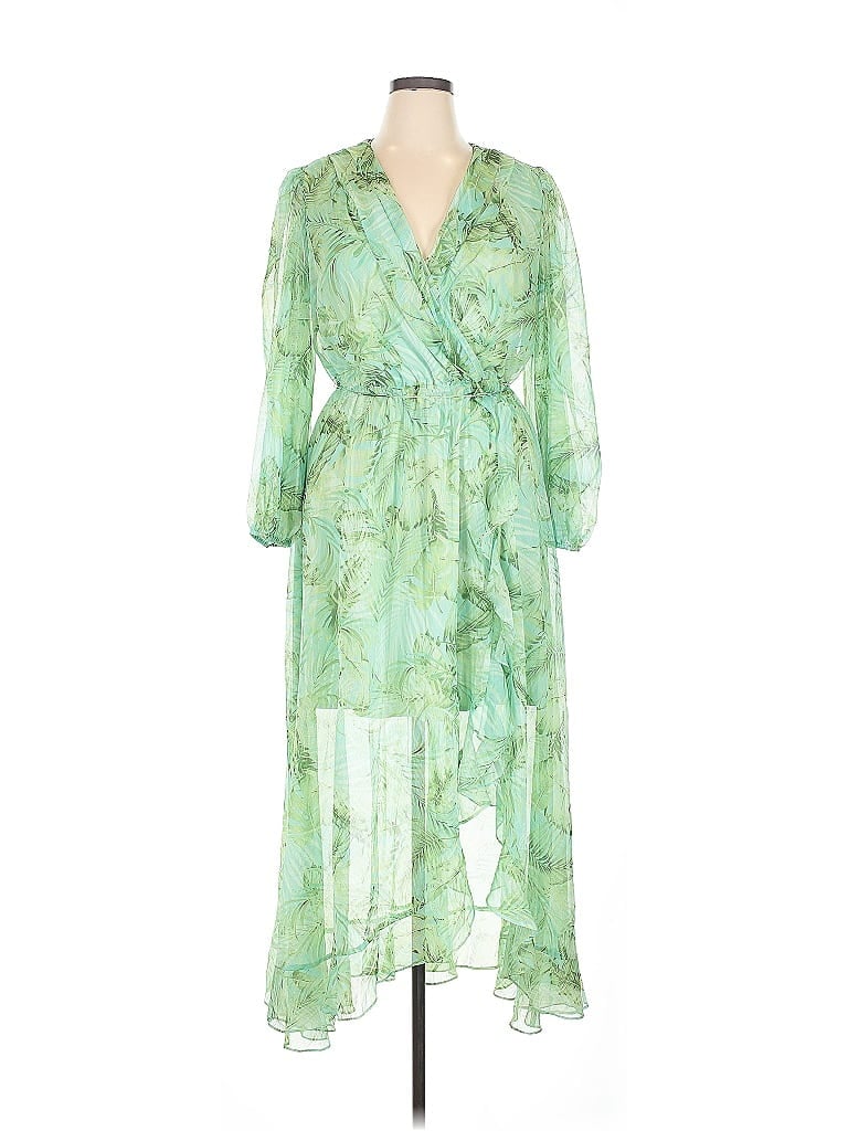 Pre-owned Alex Marie Casual Dress In Green