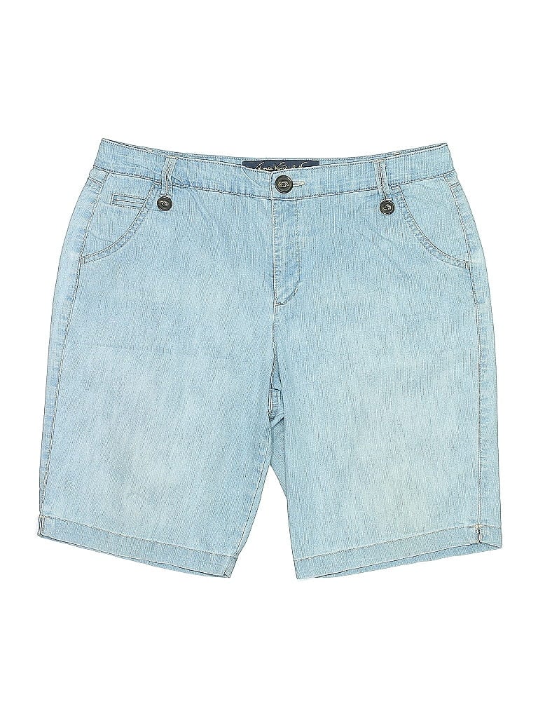 Click to view more detailed imagery on our partner's website Pre-owned Gloria Vanderbilt Denim Shorts In Blue