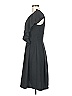 Lela Rose 100% Polyester Solid Gray Black Cocktail Dress Size 8 - photo 5