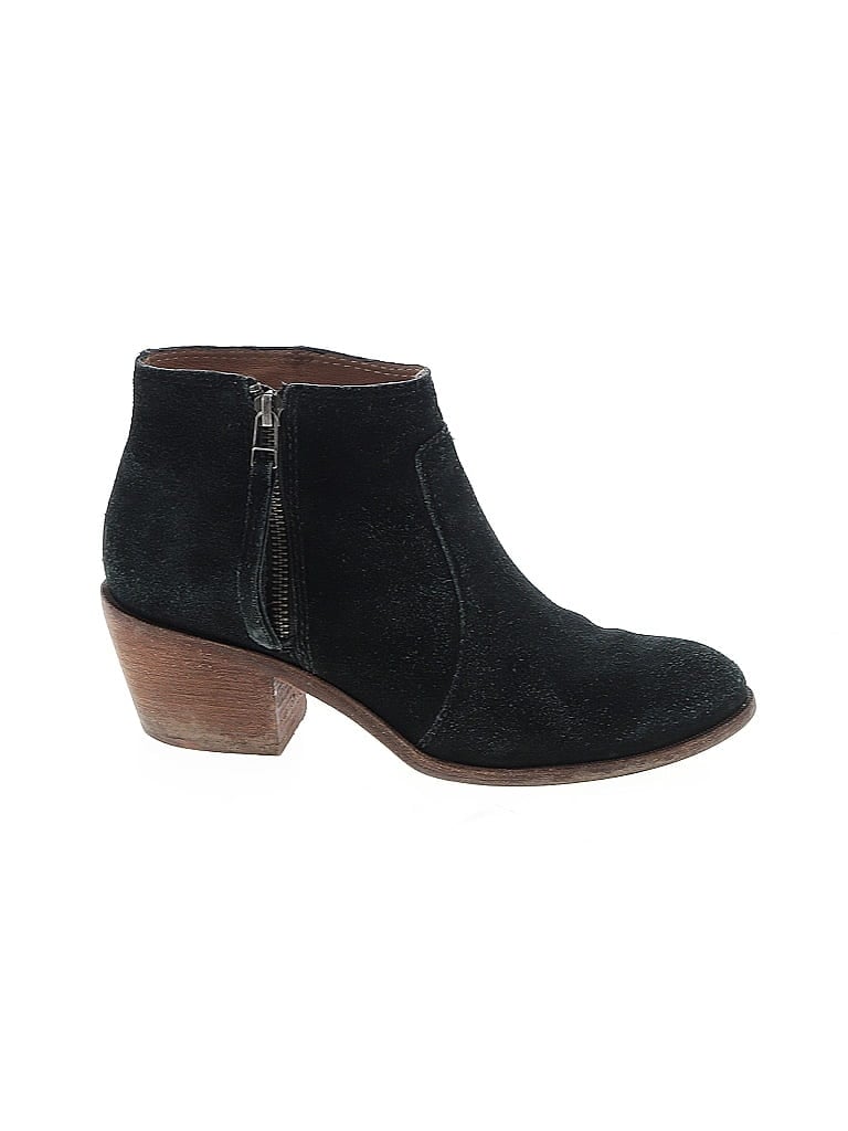 Pre-owned Madewell Ankle Boots In Black
