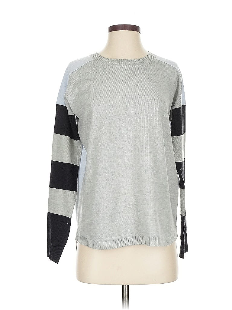 Pre-owned French Connection Pullover Sweater In Gray