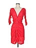 Azzaro Red Cocktail Dress Size 6 - photo 1