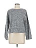 Forever 21 Contemporary Gray Pullover Sweater Size M - photo 1