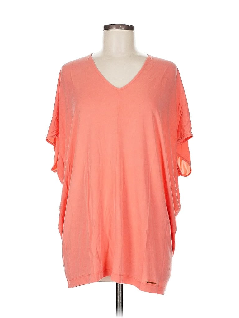 Pre-owned Donna Karan Kimono In Orange