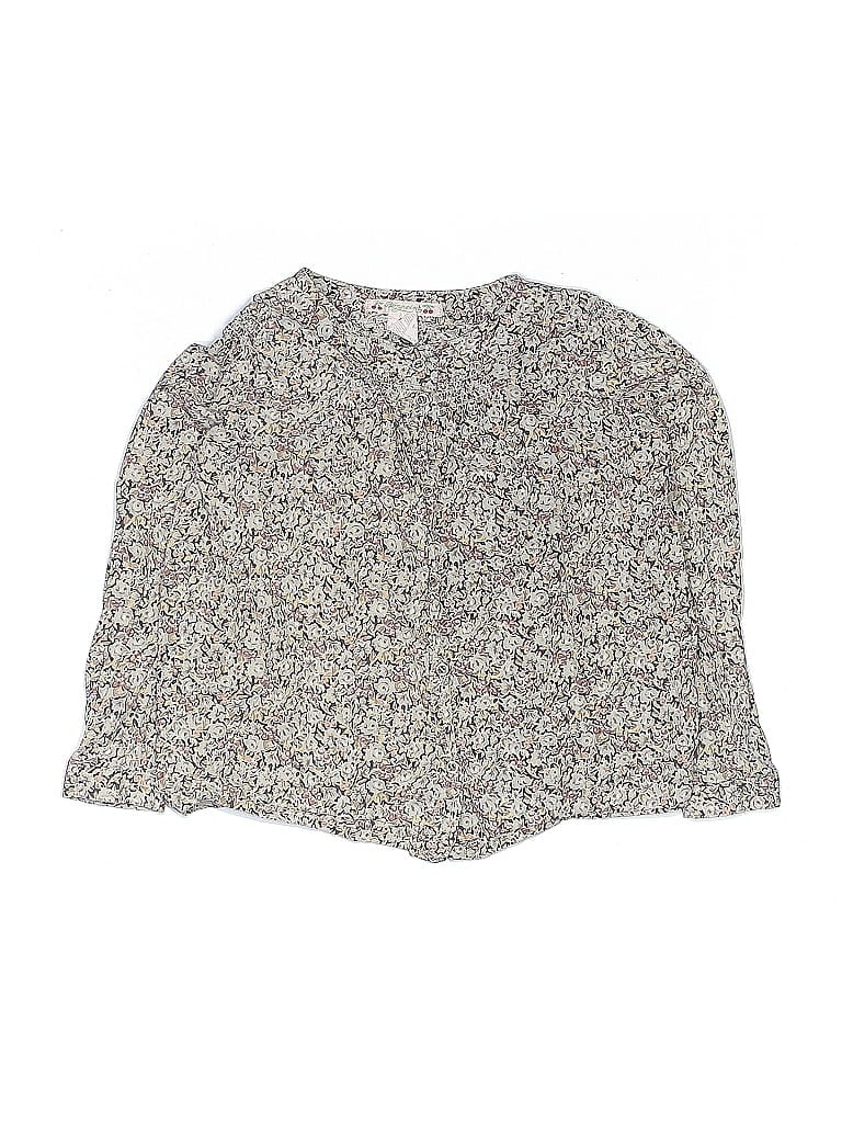 Click to view more detailed imagery on our partner's website Pre-owned Bonpoint Kids' 3/4 Sleeve Blouse In Gray