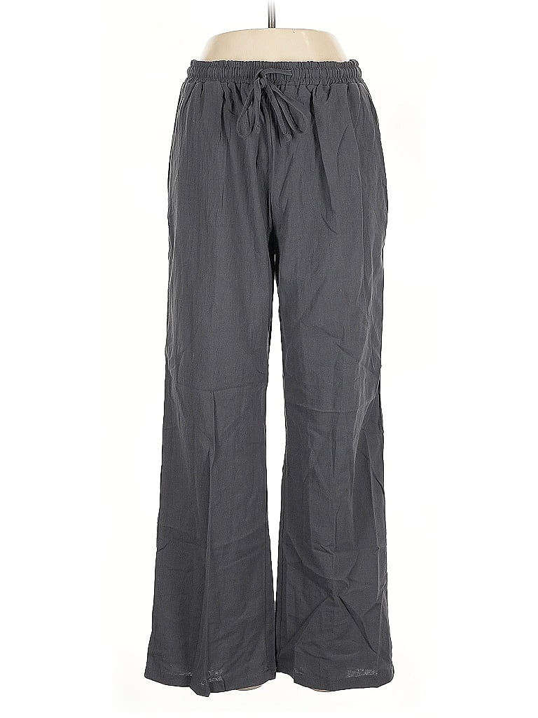 Pre-owned Unbranded Casual Pants In Gray