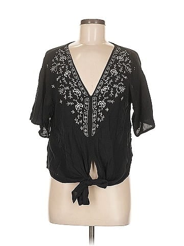Eyeshadow Short Sleeve Blouse (view 1)