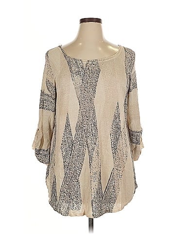 Nic + Zoe 3/4 Sleeve Blouse (view 1)