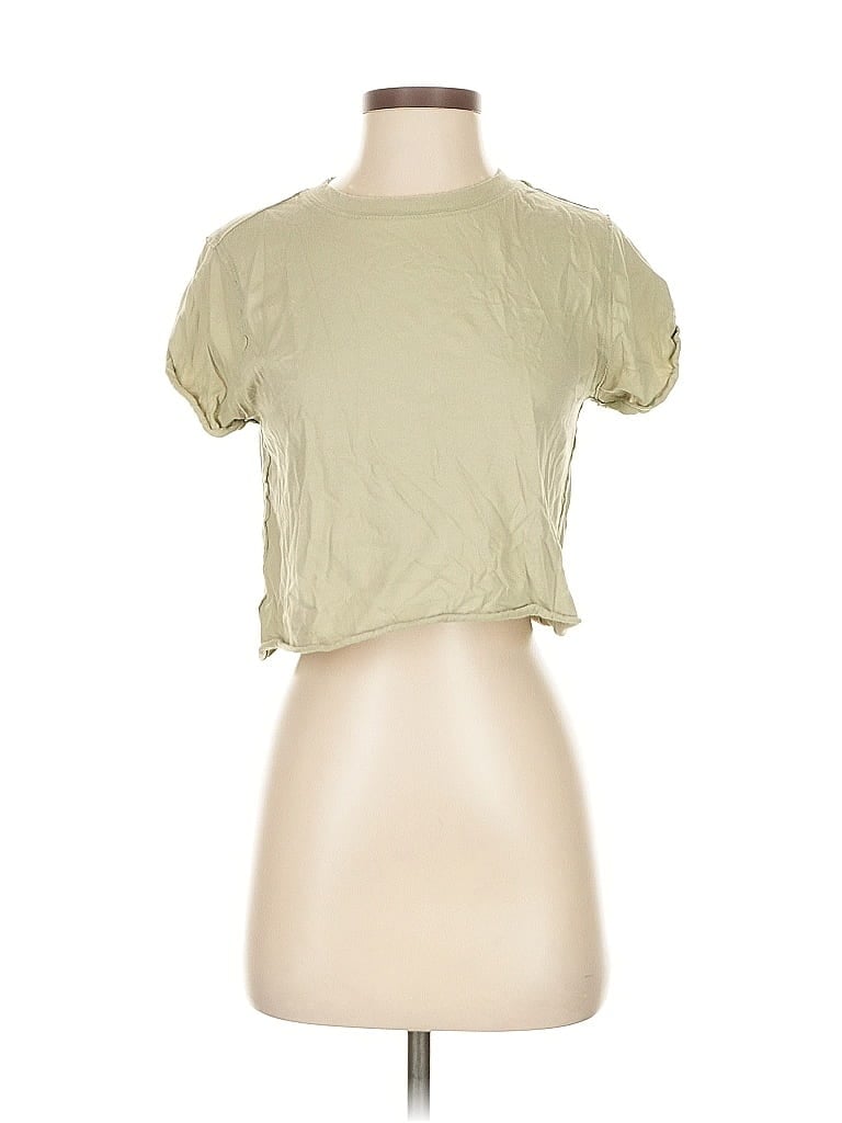 Pre-owned We The Free Short Sleeve T-shirt In Green