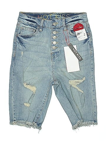 Hot Kiss Denim Shorts (view 1)