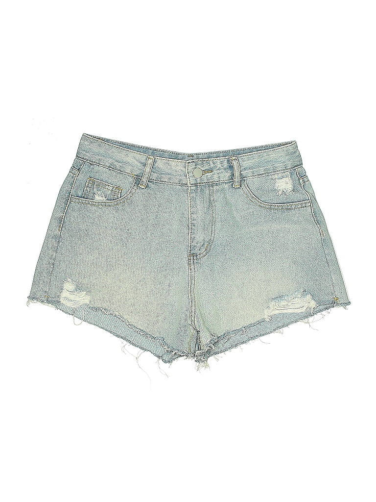 Pre-owned Unbranded Denim Shorts In Blue
