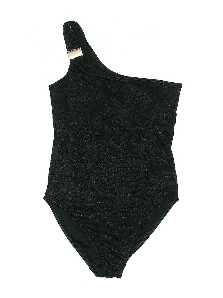 Pre-owned Calvin Klein One Piece Swimsuit In Black