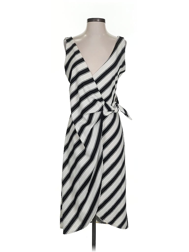 Pre-owned H&m Cocktail Dress In Silver