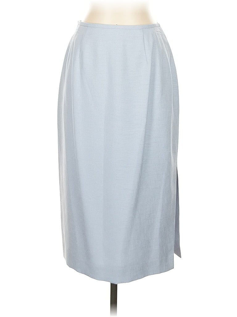 Pre-owned Unbranded Formal Skirt In Blue