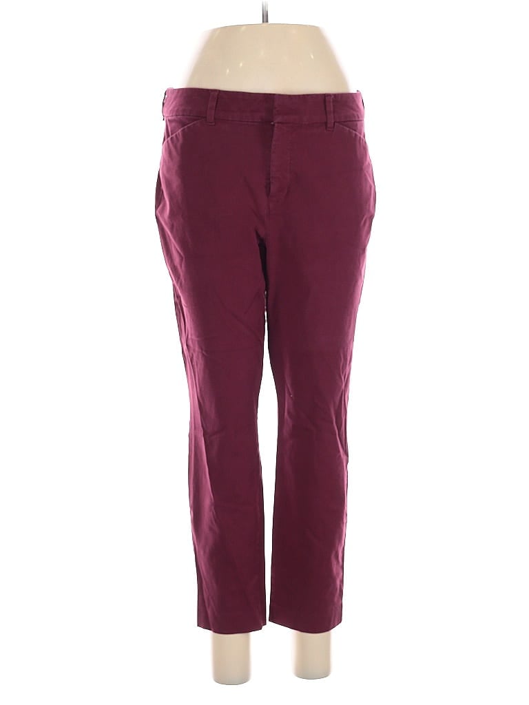 Pre-owned Old Navy Casual Pants In Burgundy