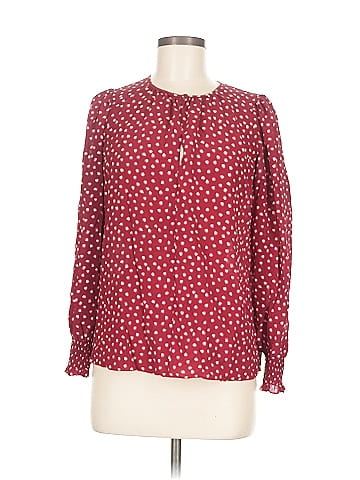 Rebecca Taylor Long Sleeve Silk Top (view 1)