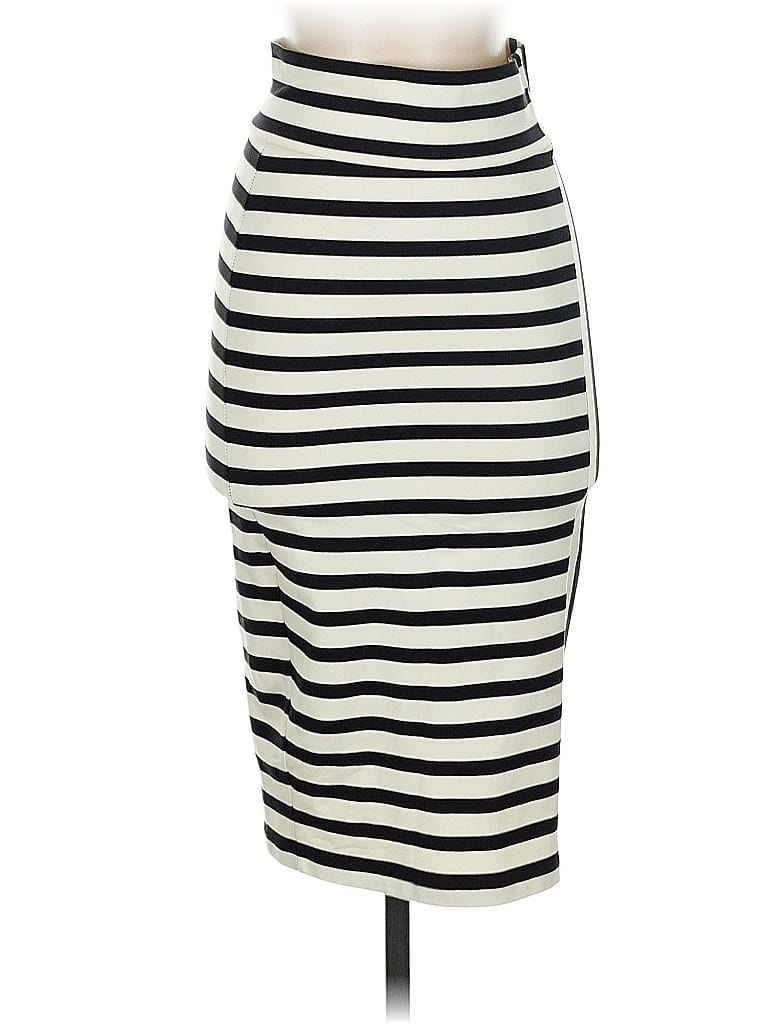 Pre-owned Bebe Casual Skirt In White