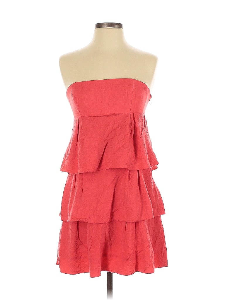 Pre-owned Bcbgmaxazria Cocktail Dress In Red
