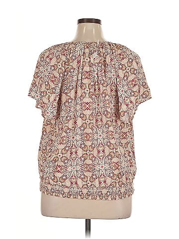 Ann Taylor LOFT Outlet Short Sleeve Blouse (view 2)