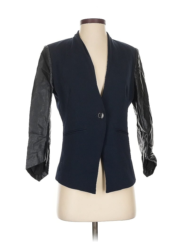 Pre-owned Slate & Willow Blazer Jacket In Blue