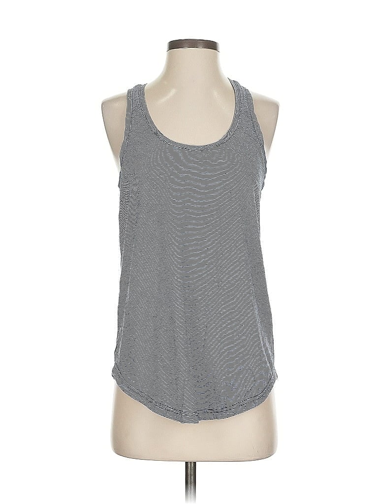 Pre-owned Zella Tank Top Gray Halter Neckline Tops