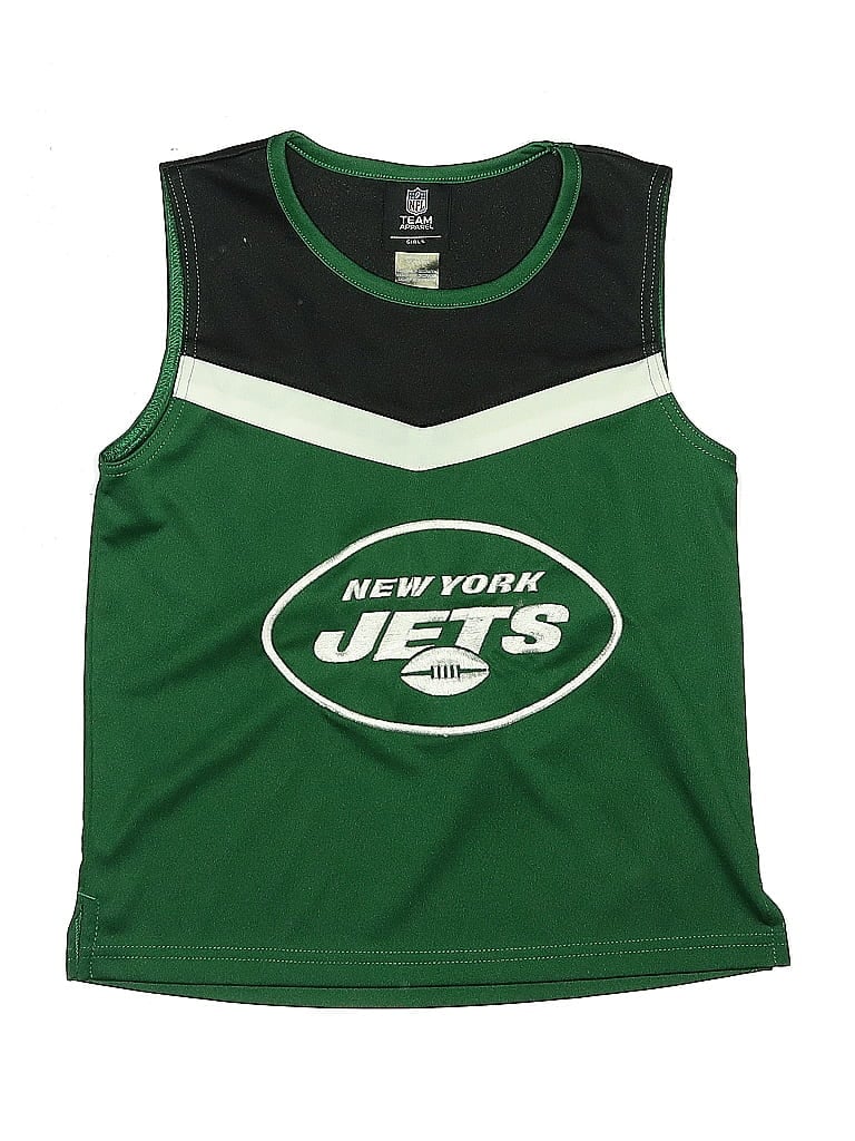 Pre-owned Team Apparel Kids' Sleeveless T-shirt In Green