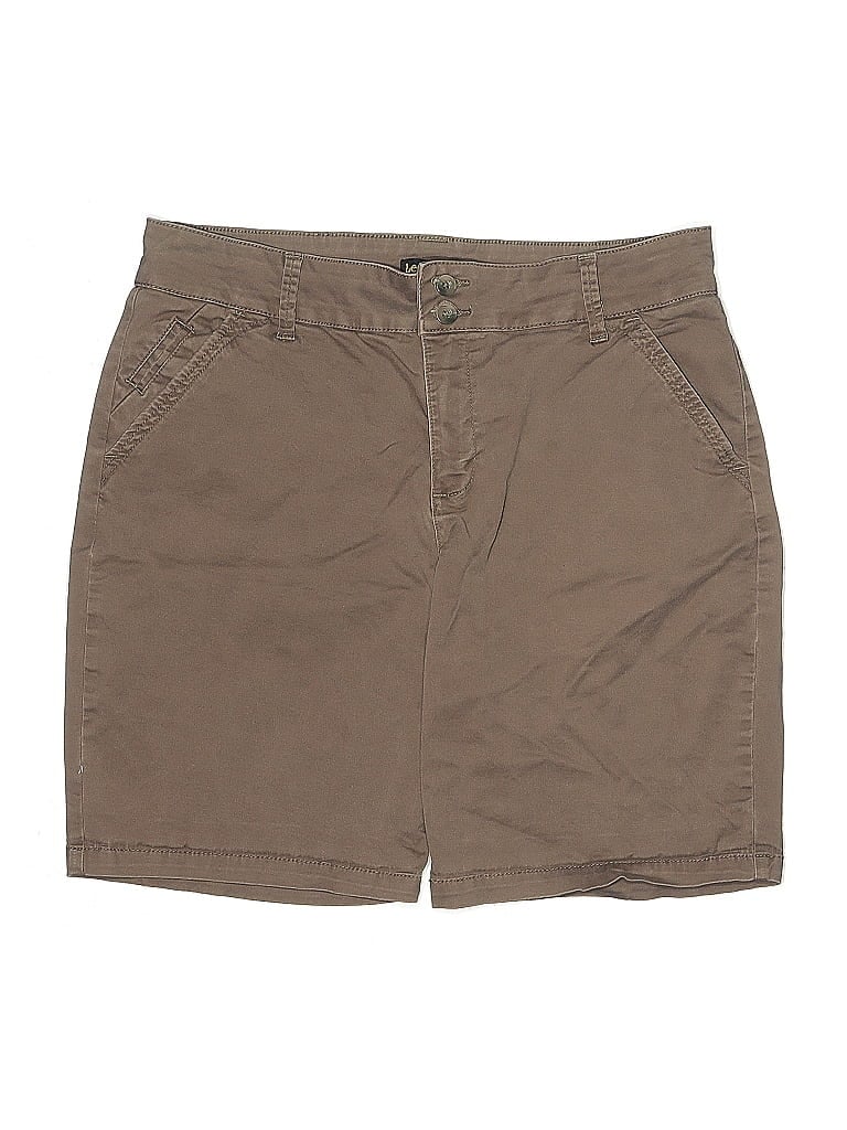 Pre-owned Lee Khaki Shorts In Brown