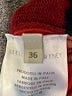 Stella McCartney 100% Virgin Wool Stripes Red Wool Pullover Sweater Size EU (IT) 36 / US 0 - photo 8