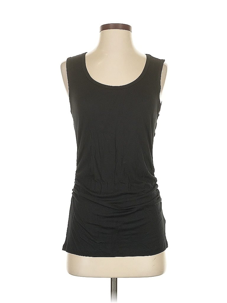 Pre-owned Ellen Tracy Sleeveless T-shirt In Black