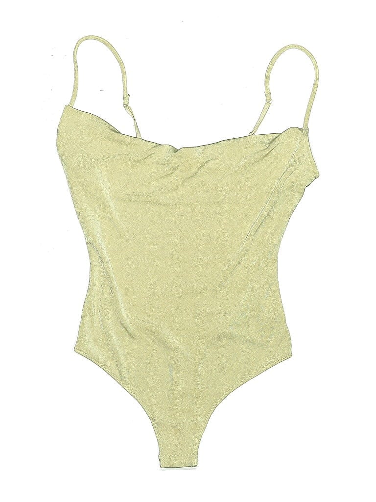 Pre-owned Intimately By Free People Bodysuit In Green
