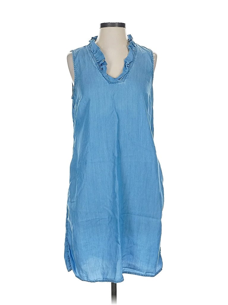 Pre-owned Crown & Ivy Casual Dress In Blue