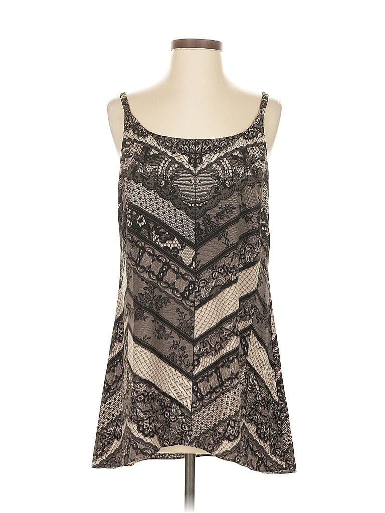 CABI Pre-owned Sleeveless Blouse In Gray