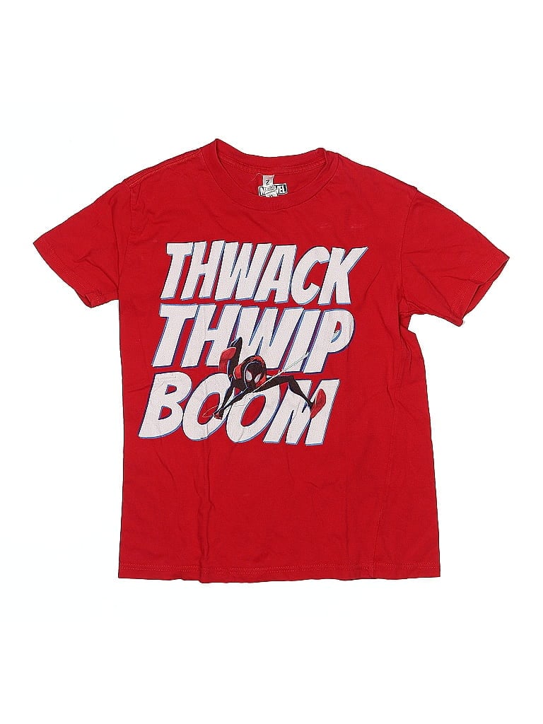 Pre-owned Marvel Kids' Short Sleeve T-shirt In Red