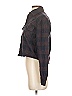 Kal Rieman Plaid Maroon Blue 3/4 Sleeve Button-Down Shirt Size XS - photo 5