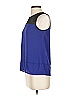 Barneys New York 100% Polyester Blue Sleeveless Blouse Size XS - photo 5