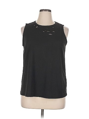 Emery Rose Sleeveless T-Shirt (view 1)