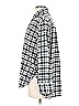 Madewell Checkered-gingham Silver Long Sleeve Button-Down Shirt Size M - photo 5