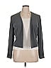 Jovani Gray Blazer Size 14 - photo 1
