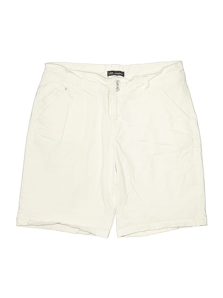 Pre-owned Lee Khaki Shorts In White