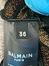 Balmain 100% Laine (wool) Stripes Black Wool Skirt Size EU (FR) 36 / US 4 - photo 14