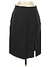Michael Kors 100% Virgin Wool Solid Black Wool Skirt Size 4 - photo 1
