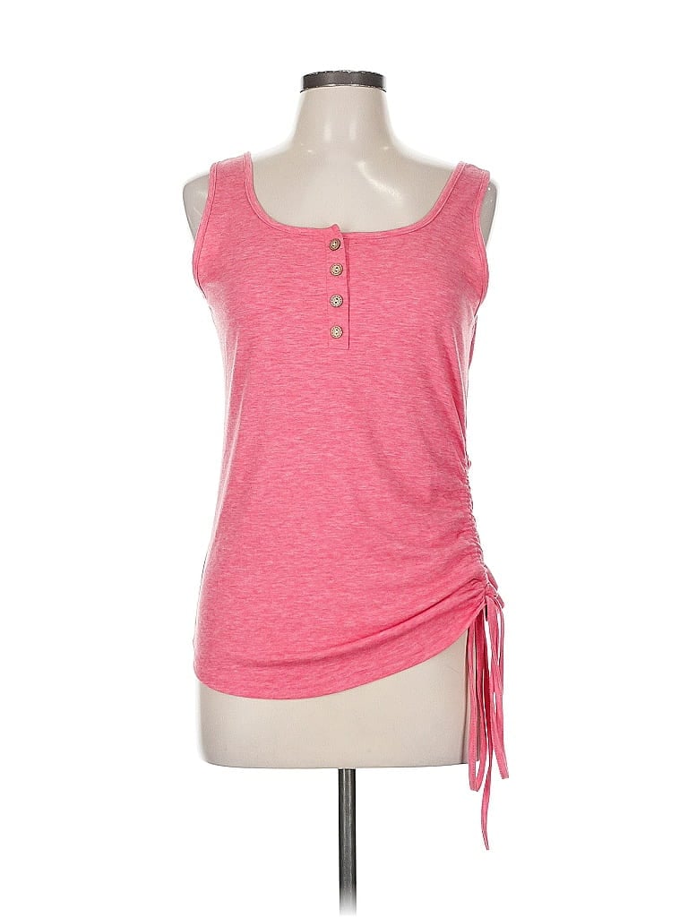 Pre-owned Unbranded Sleeveless T-shirt In Pink