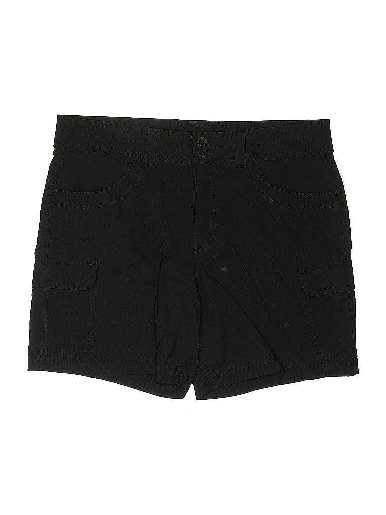 Pre-owned Eddie Bauer Cargo Shorts In Black