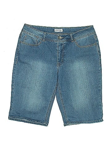 St. John's Bay Denim Shorts (view 1)