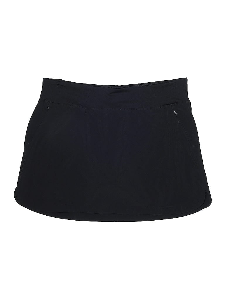 Pre-owned Eddie Bauer Active Skort In Black