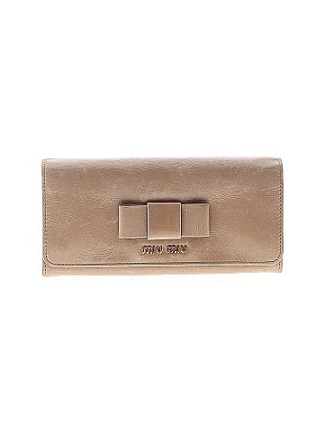 Miu Miu Bow Leather Wallet  (view 1)
