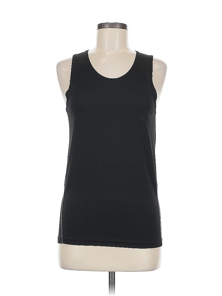 Pre-owned Unbranded Sleeveless T-shirt In Black